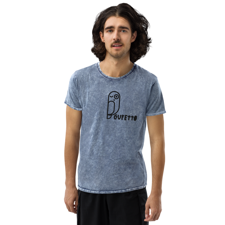 T-shirt di jeans GUFETTO - Gufetto Brand 