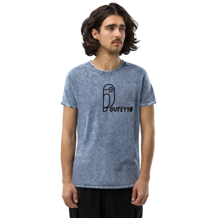 T-shirt di jeans GUFETTO - Gufetto Brand 