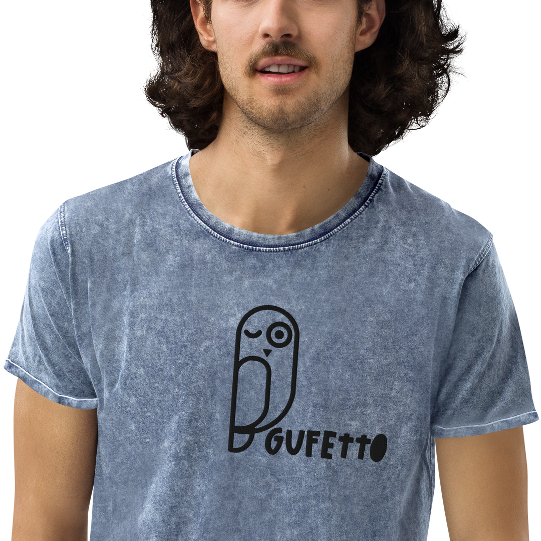 T-shirt di jeans GUFETTO - Gufetto Brand 