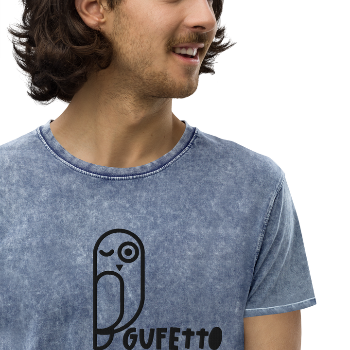 T-shirt di jeans GUFETTO - Gufetto Brand 