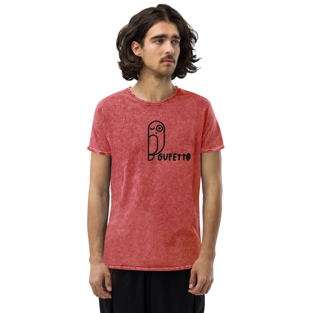 T-shirt di jeans GUFETTO - Gufetto Brand 