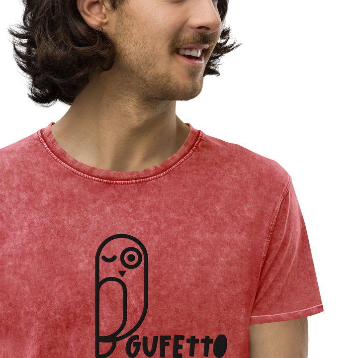 T-shirt di jeans GUFETTO - Gufetto Brand 