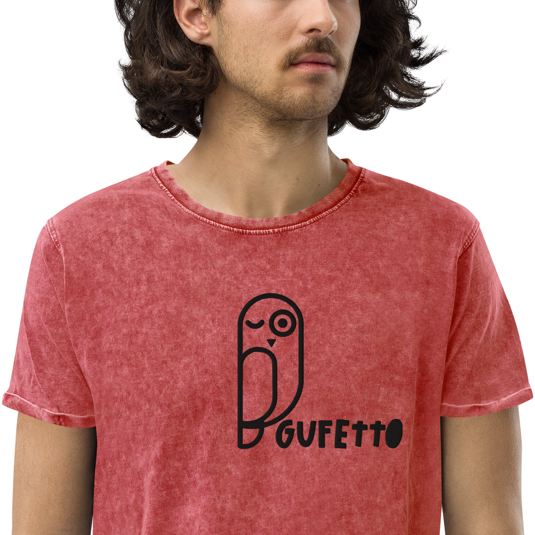 T-shirt di jeans GUFETTO - Gufetto Brand 