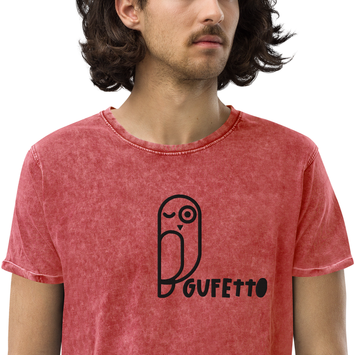 T-shirt di jeans GUFETTO - Gufetto Brand 