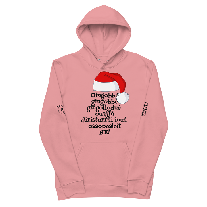 Felpa con cappuccio ecologica classica unisex Uomo/Donna Gingobbè - Gufetto Brand 