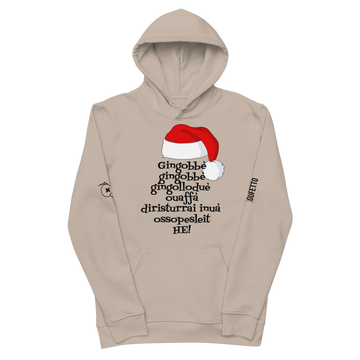 Felpa con cappuccio ecologica classica unisex Uomo/Donna Gingobbè