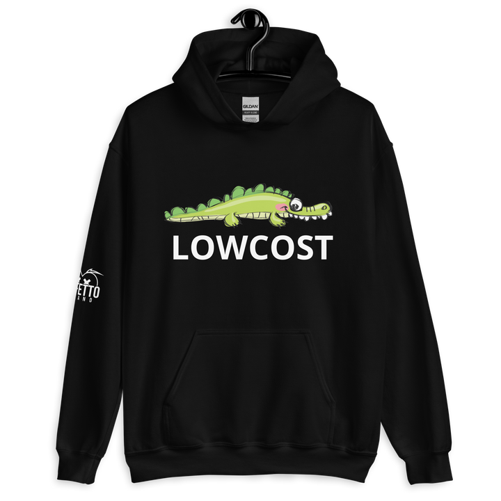 Felpa con cappuccio Unisex LOWCOST - Gufetto Brand 