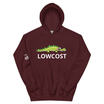 Felpa con cappuccio Unisex LOWCOST