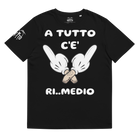 Maglietta in cotone organico unisex Ri..Medio - Gufetto Brand 