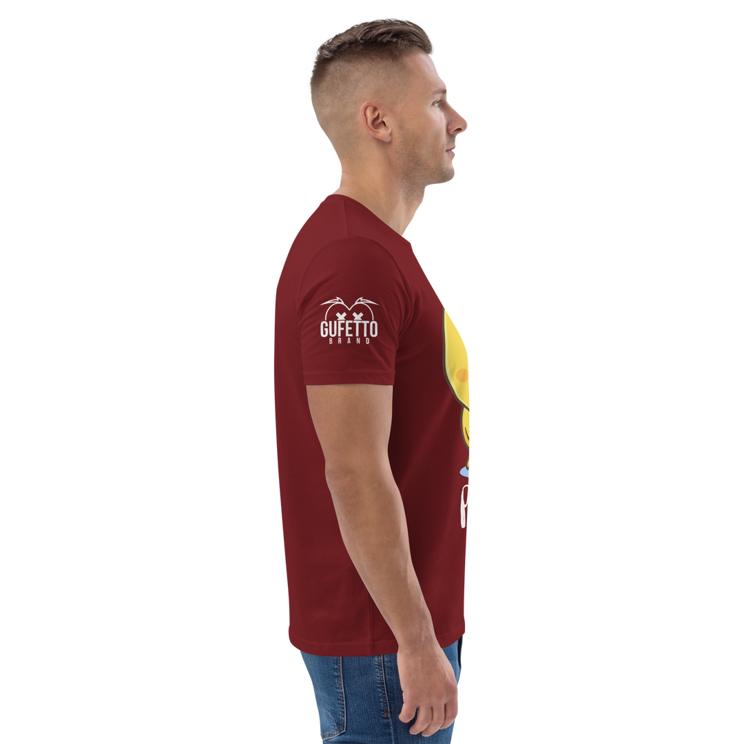 Maglietta in cotone organico unisex Pio Perculo - Gufetto Brand 
