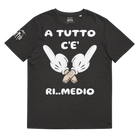 Maglietta in cotone organico unisex Ri..Medio - Gufetto Brand 