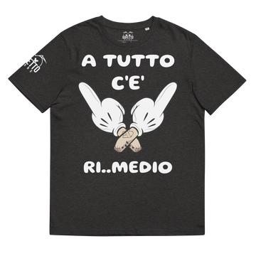 Maglietta in cotone organico unisex Ri..Medio