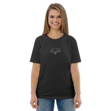 Maglietta in cotone organico unisex Gufetto Sign