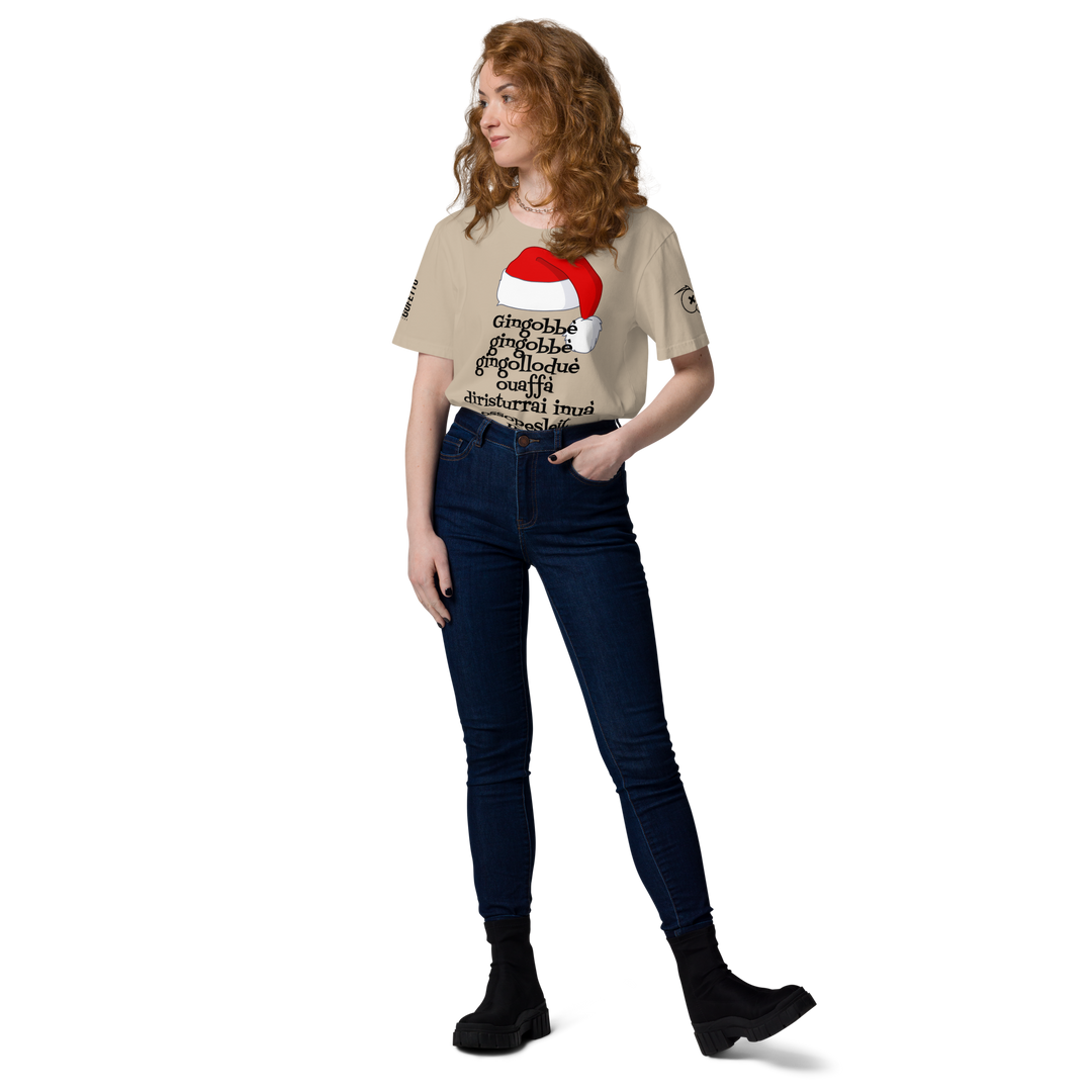 Maglietta in cotone organico unisex Gingobbè - Gufetto Brand 