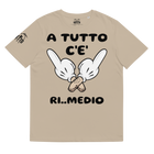 Maglietta in cotone organico unisex Ri..Medio - Gufetto Brand 