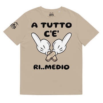 Maglietta in cotone organico unisex Ri..Medio