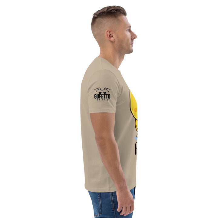 Maglietta in cotone organico unisex Pio Perculo - Gufetto Brand 