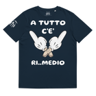 Maglietta in cotone organico unisex Ri..Medio - Gufetto Brand 