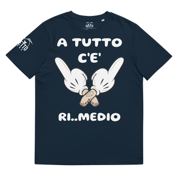 Maglietta in cotone organico unisex Ri..Medio