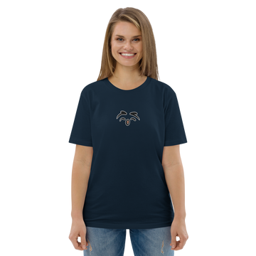 Maglietta in cotone organico unisex Gufetto Sign