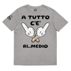 Maglietta in cotone organico unisex Ri..Medio - Gufetto Brand 