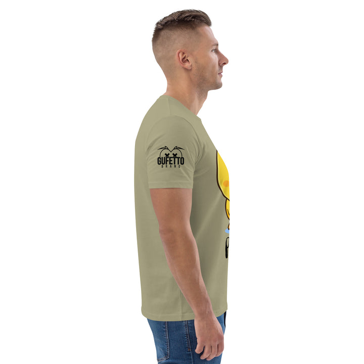 Maglietta in cotone organico unisex Pio Perculo - Gufetto Brand 