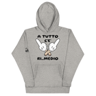 Felpa con cappuccio unisex Ri..Medio - Gufetto Brand 