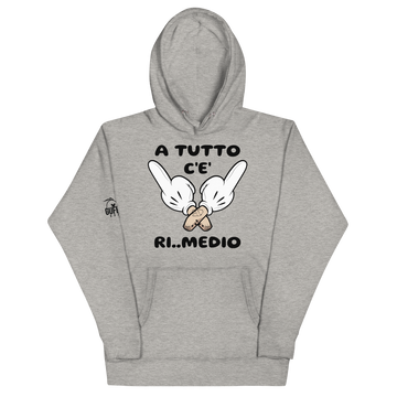 Felpa con cappuccio unisex Ri..Medio