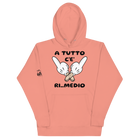 Felpa con cappuccio unisex Ri..Medio - Gufetto Brand 