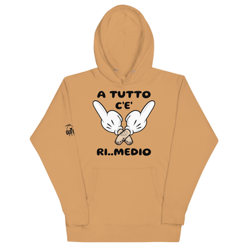 Felpa con cappuccio unisex Ri..Medio