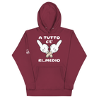Felpa con cappuccio unisex Ri..Medio - Gufetto Brand 