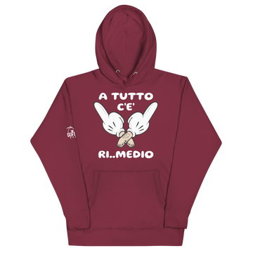 Felpa con cappuccio unisex Ri..Medio