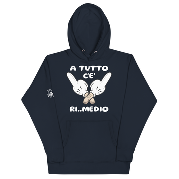 Felpa con cappuccio unisex Ri..Medio