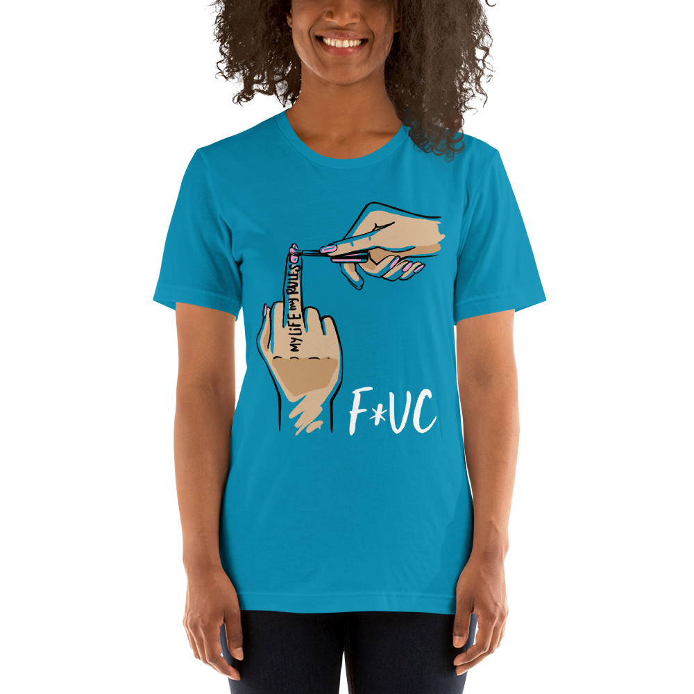 Maglietta unisex F*CK - Gufetto Brand 