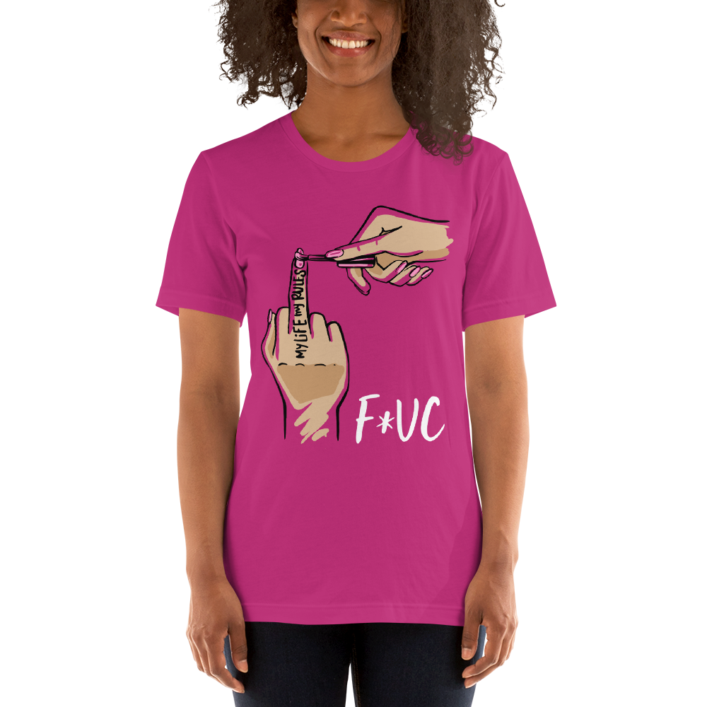 Maglietta unisex F*CK - Gufetto Brand 