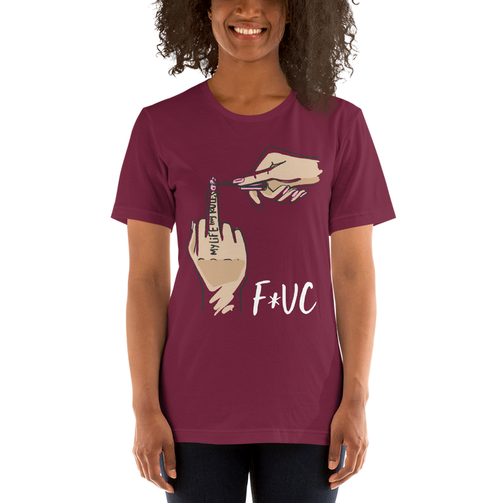 Maglietta unisex F*CK - Gufetto Brand 