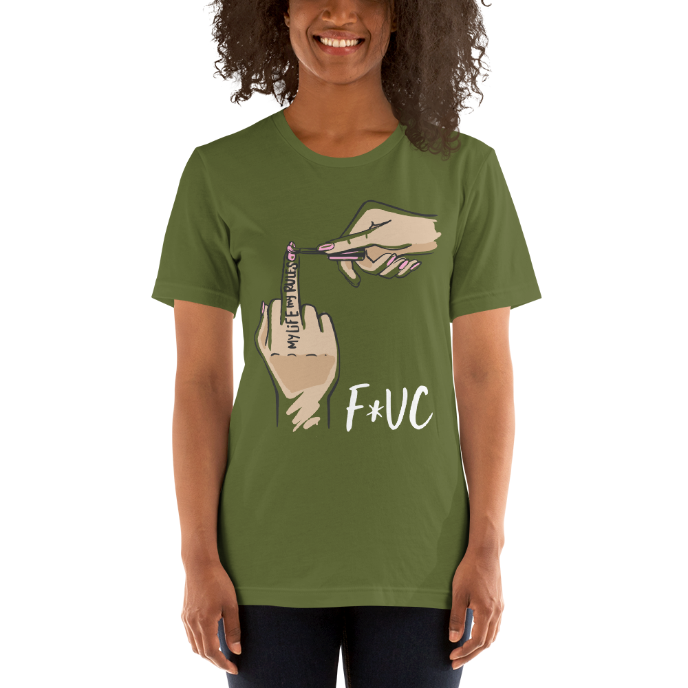 Maglietta unisex F*CK - Gufetto Brand 