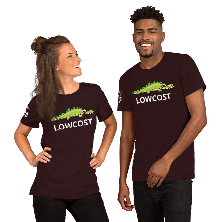 Maglietta unisex LOWCOST - Gufetto Brand 