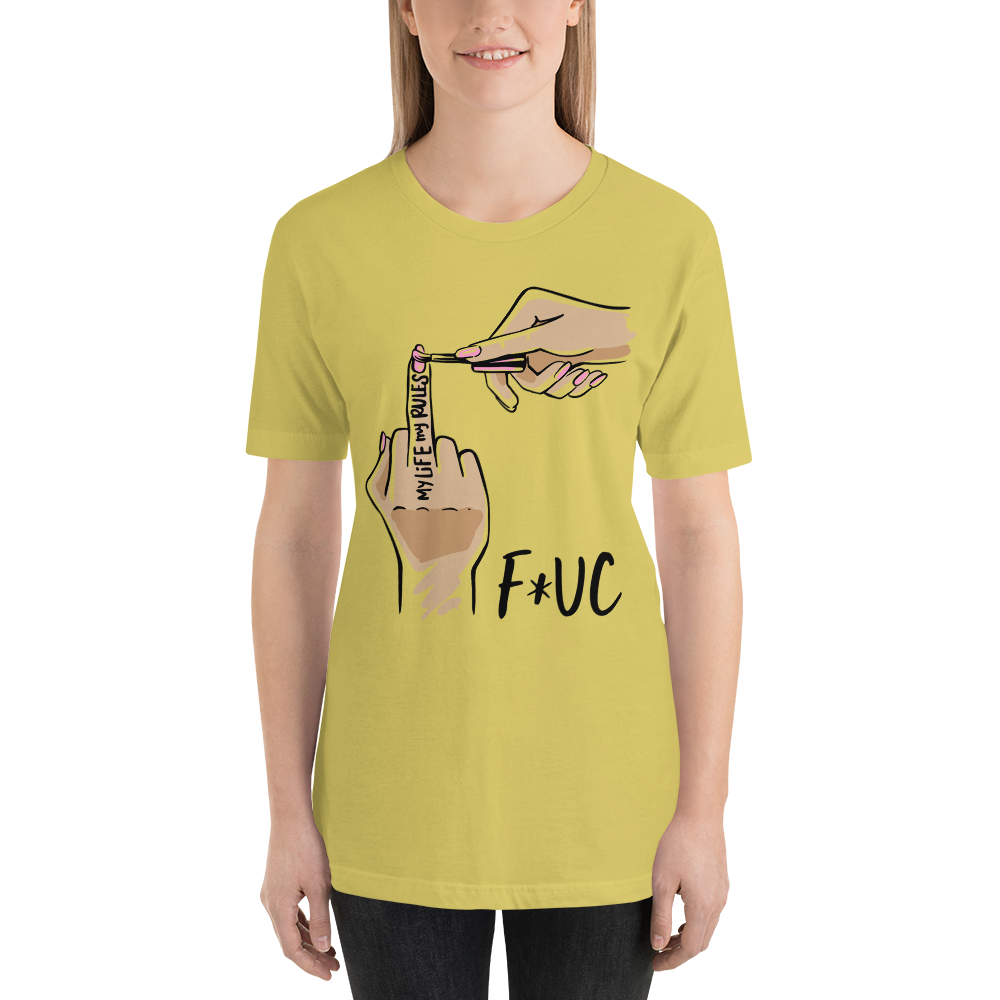 Maglietta unisex F*CK - Gufetto Brand 