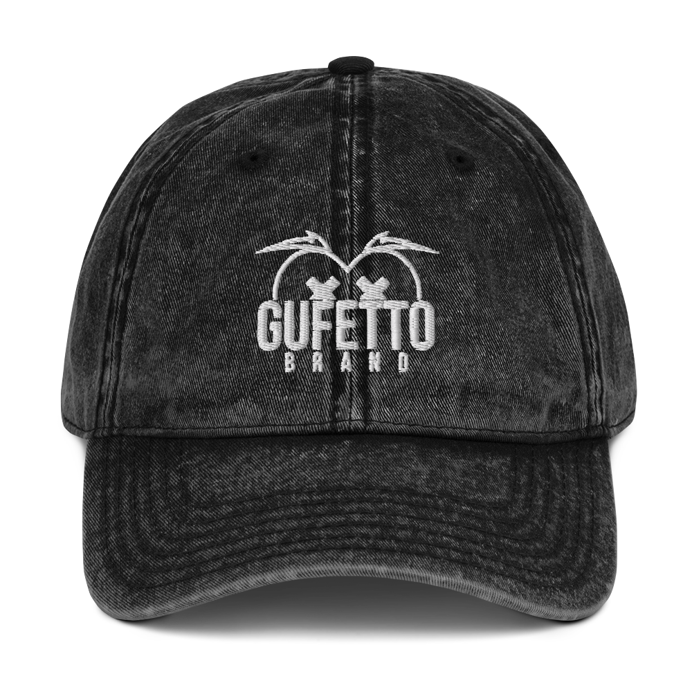 Cappello Vintage in twill di cotone Gufetto Brand - Gufetto Brand 