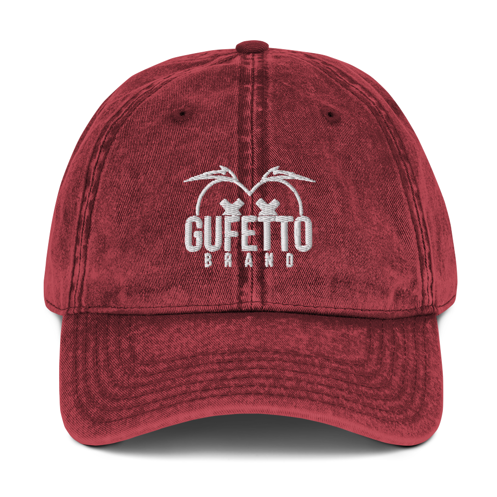 Cappello Vintage in twill di cotone Gufetto Brand - Gufetto Brand 