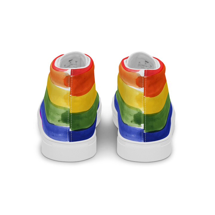 Sneakers alte in tela da donna PRIDE EDITION - Gufetto Brand 