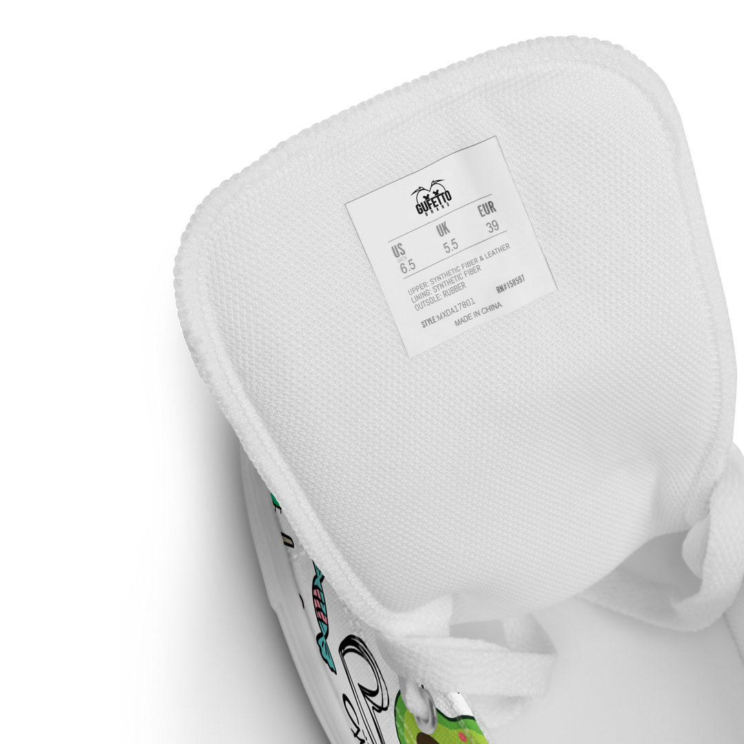 Sneakers alte in tela da donna UNICORN EDITION - Gufetto Brand 