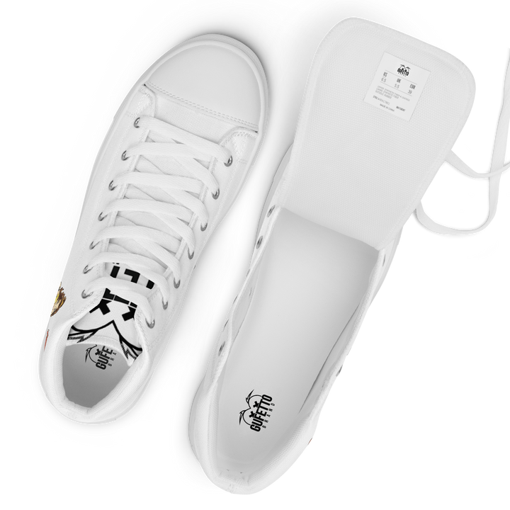 Sneakers alte in tela da donna PRINCIPESSE 2.0 Limited Edition - Gufetto Brand 