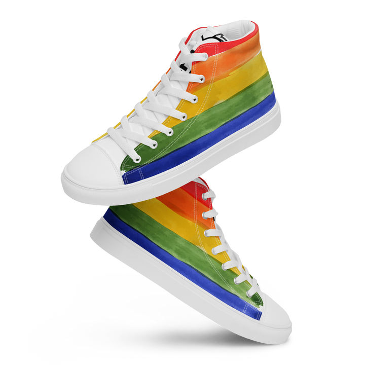 Sneakers alte in tela da donna PRIDE EDITION - Gufetto Brand 