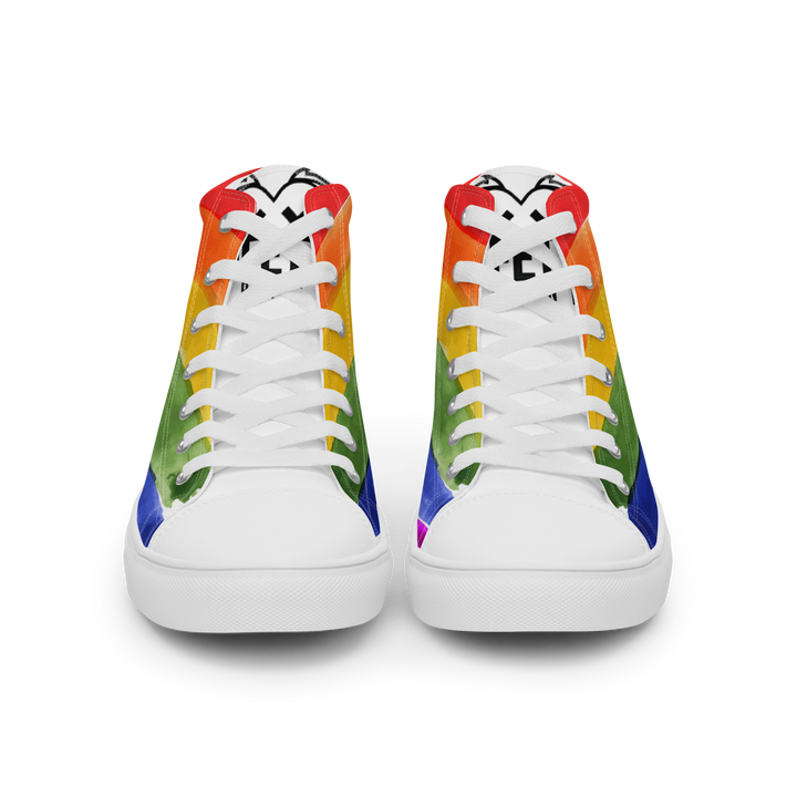 Sneakers alte in tela da donna PRIDE EDITION - Gufetto Brand 