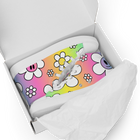 Sneakers alte in tela da donna FLOWER SMILE - Gufetto Brand 