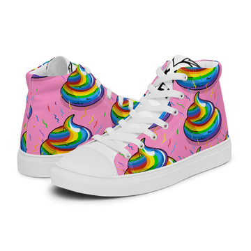 Sneakers alte in tela da donna CACCHINA UNICORN