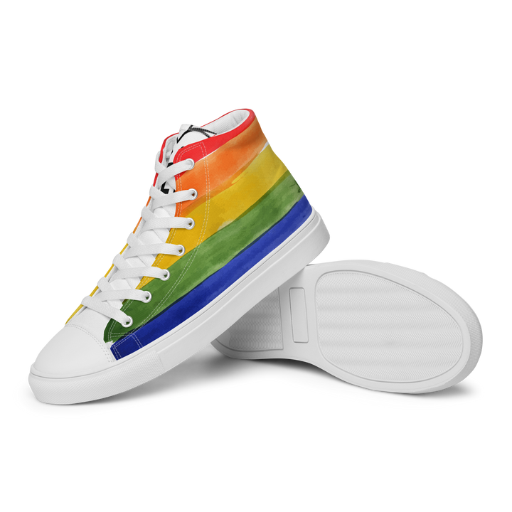 Sneakers alte in tela da donna PRIDE EDITION - Gufetto Brand 