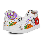 Sneakers alte in tela da donna HALLOWEEN DONUTS - Gufetto Brand 